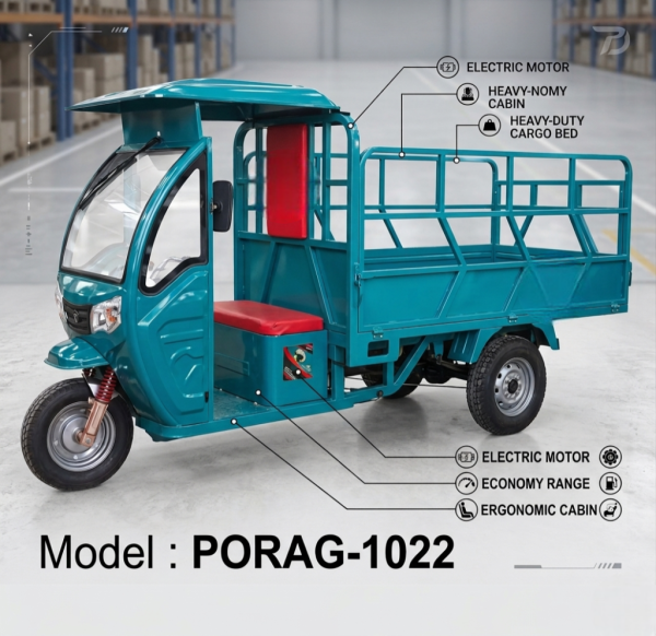 Electric Cargo Three Wheeler
