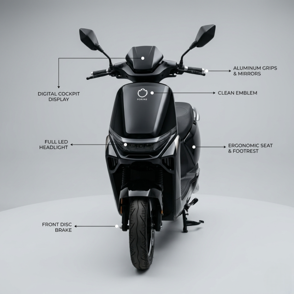 Electric Scooter Black