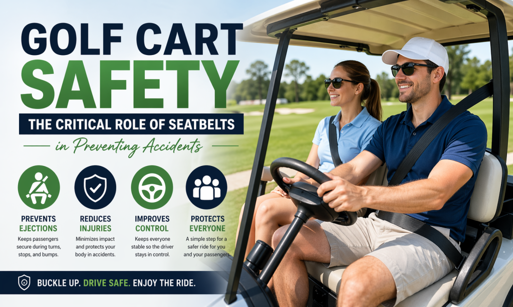 Golf Cart Safety The Critical Role of Seatbelts in Preventing Accidents