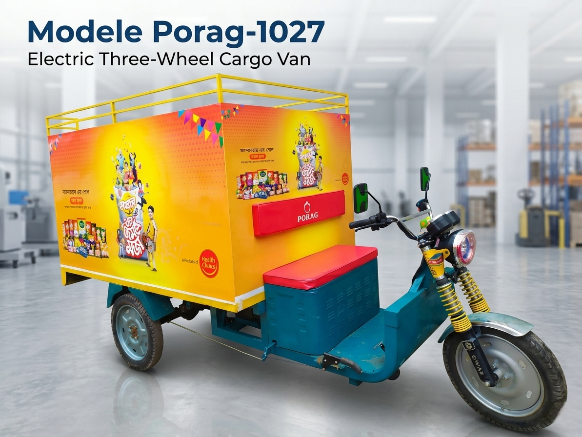 Electric Cargo Three Wheeler